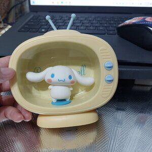 Sanrio Miniso Kawaii Cinnamoroll Night Light Mini Tv Yellow Cute Practical